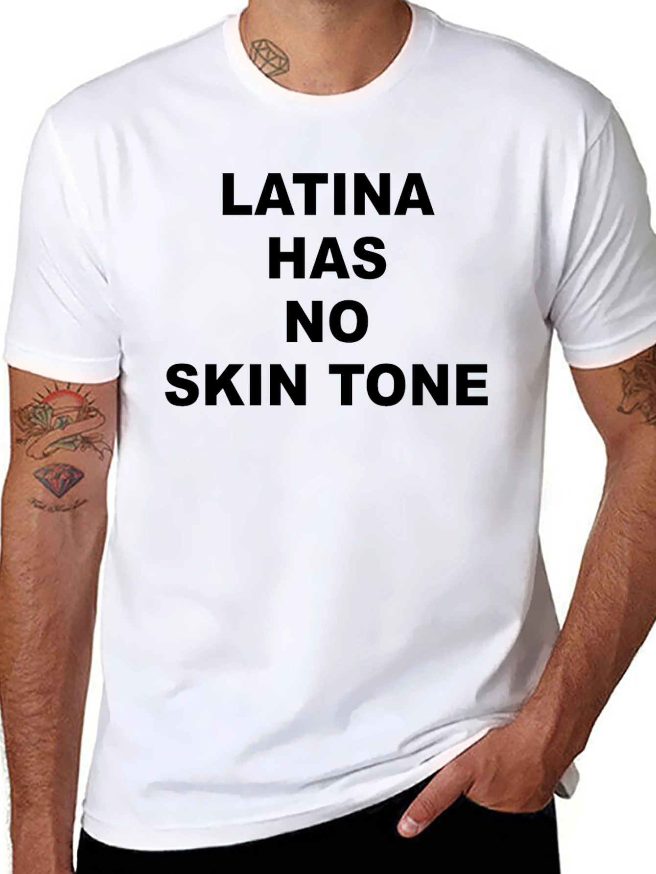 Latina Has No Skin Tone Graphic Tee
