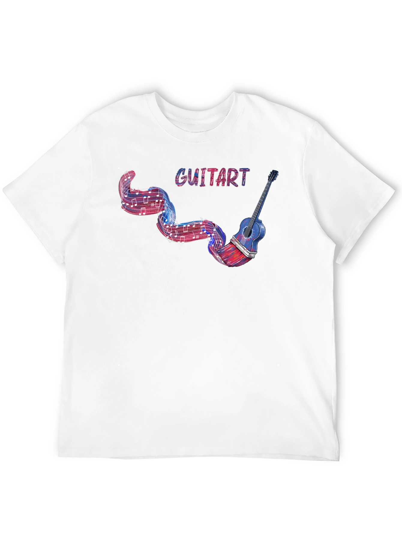Guitar Music T-Shirt - Artsy Graphic Tee