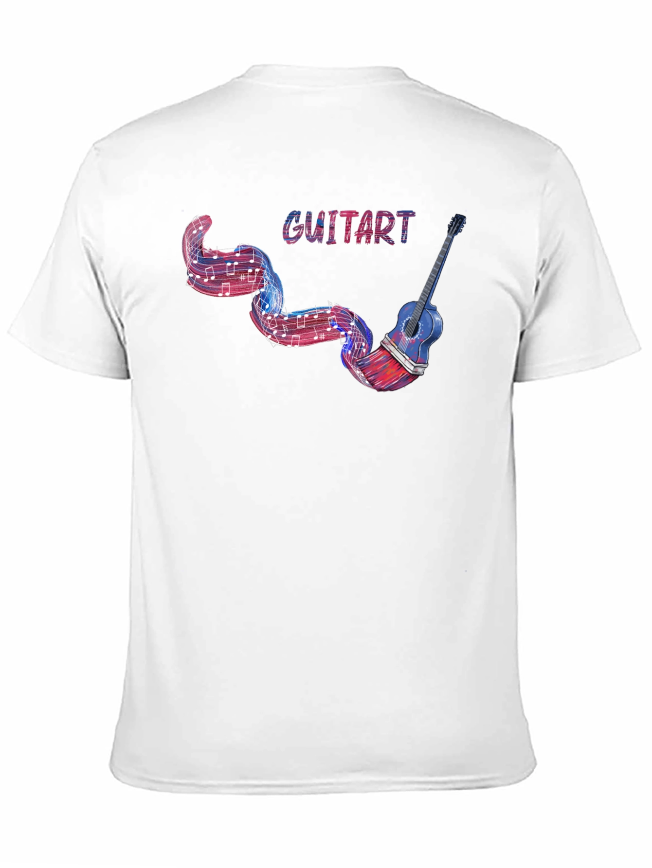 Guitar Music T-Shirt - Artsy Graphic Tee
