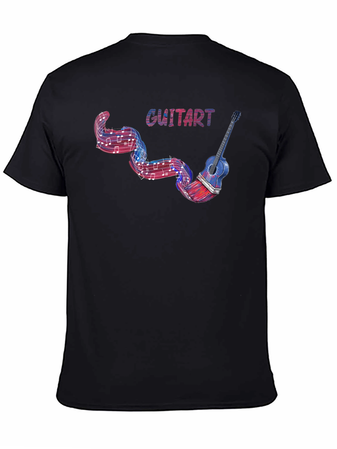 Guitar Music T-Shirt - Artsy Graphic Tee