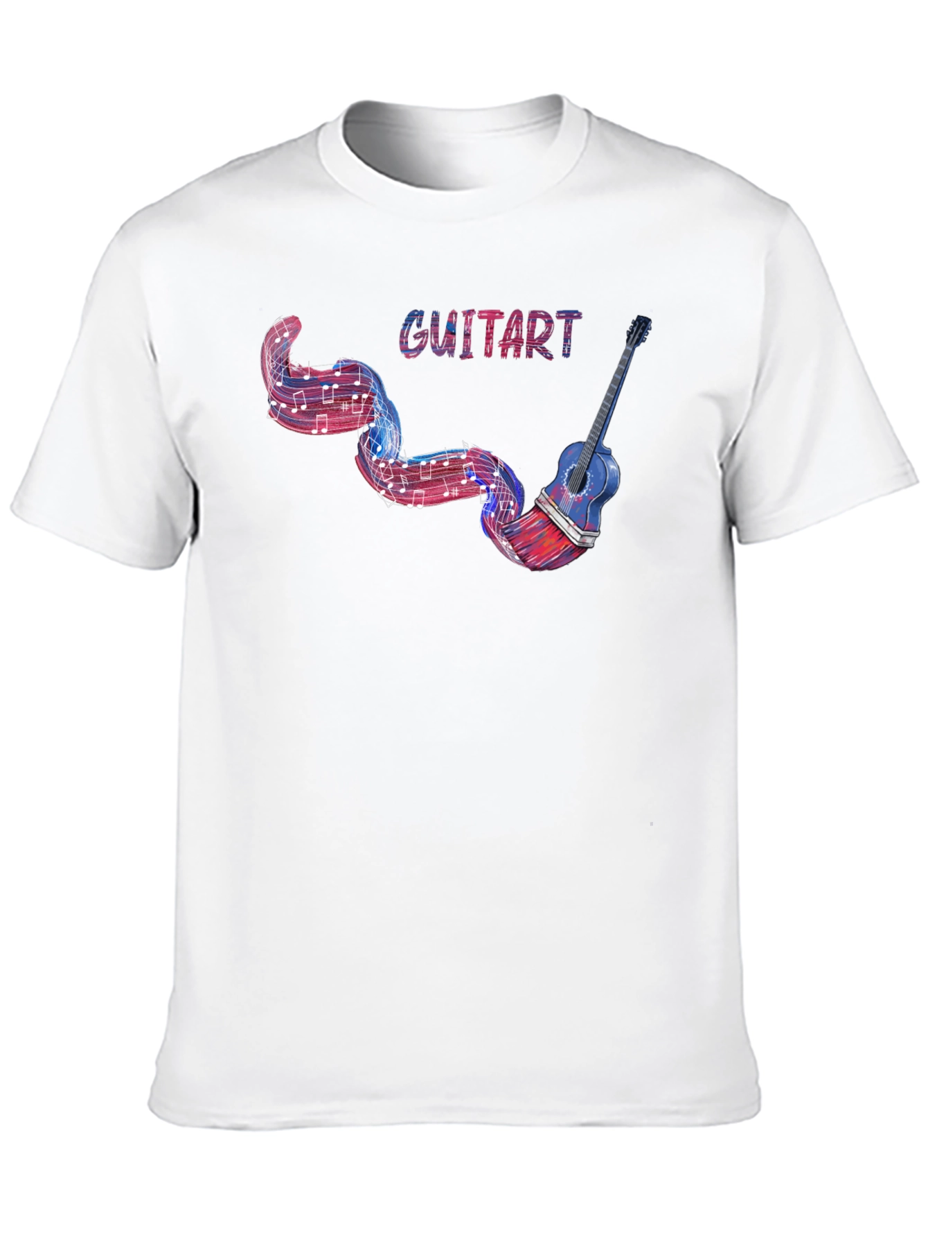 Guitar Music T-Shirt - Artsy Graphic Tee