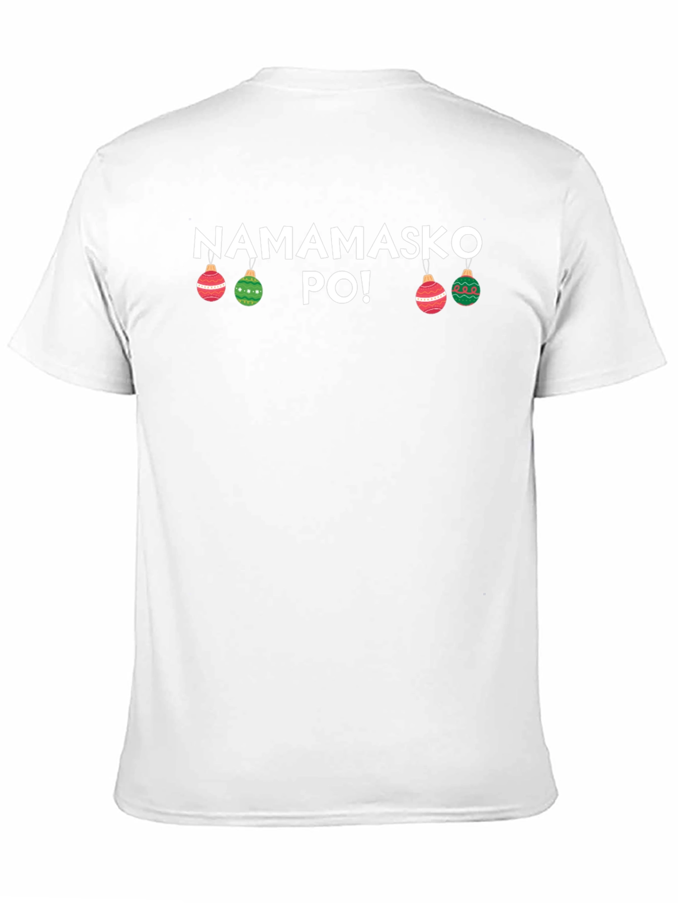 Namamasko Po! Festive Black T-Shirt