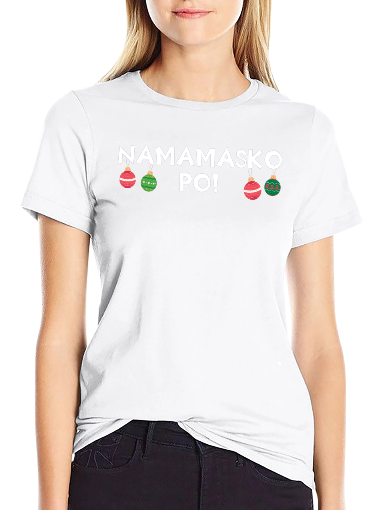 Namamasko Po! Festive Black T-Shirt