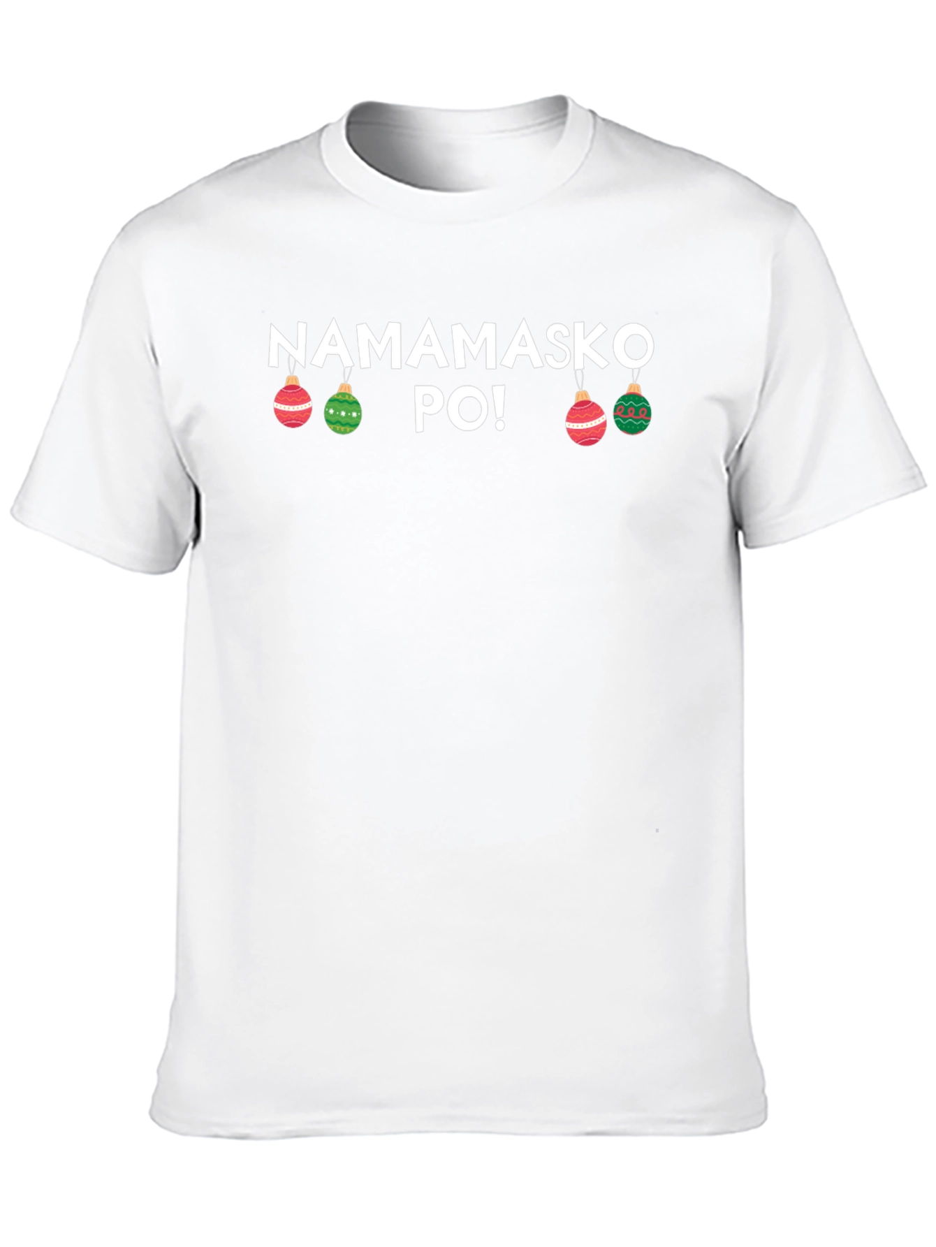 Namamasko Po! Festive Black T-Shirt