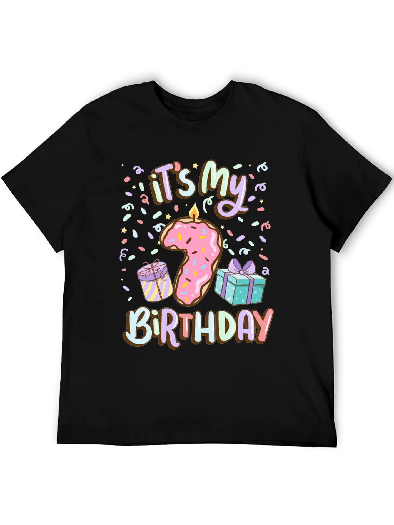 Its My Birthday Number 7 T-Shirt
