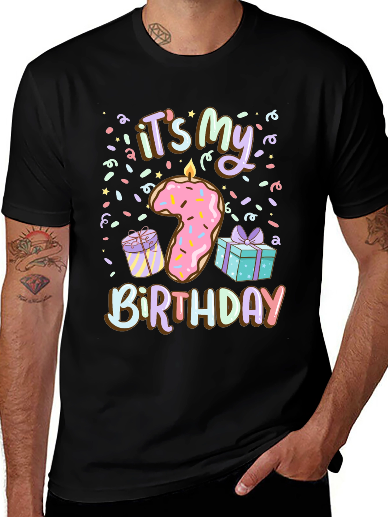 Its My Birthday Number 7 T-Shirt