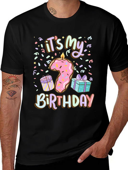 Its My Birthday Number 7 T-Shirt