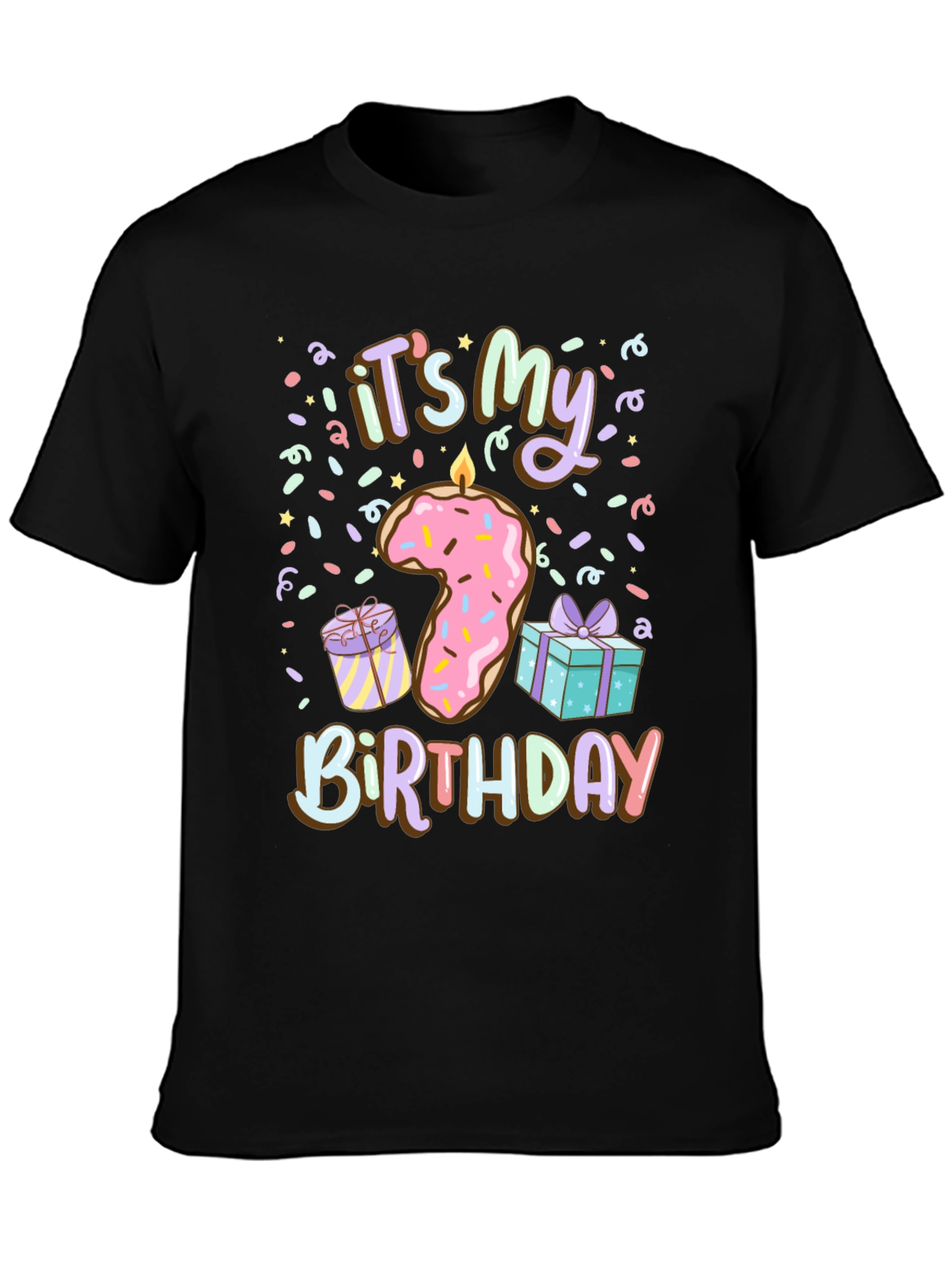 Its My Birthday Number 7 T-Shirt