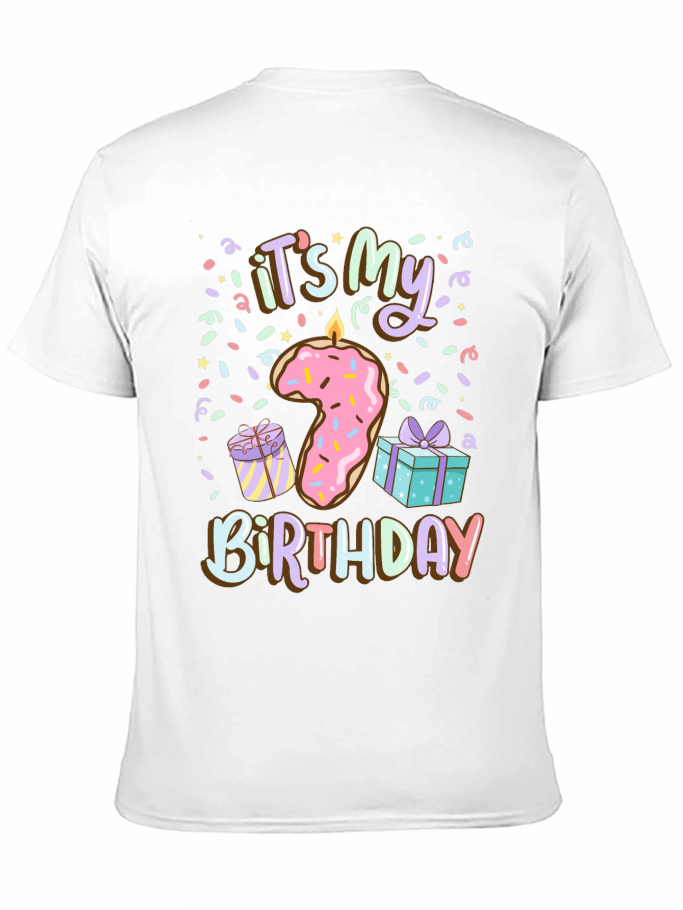 Its My Birthday Number 7 T-Shirt