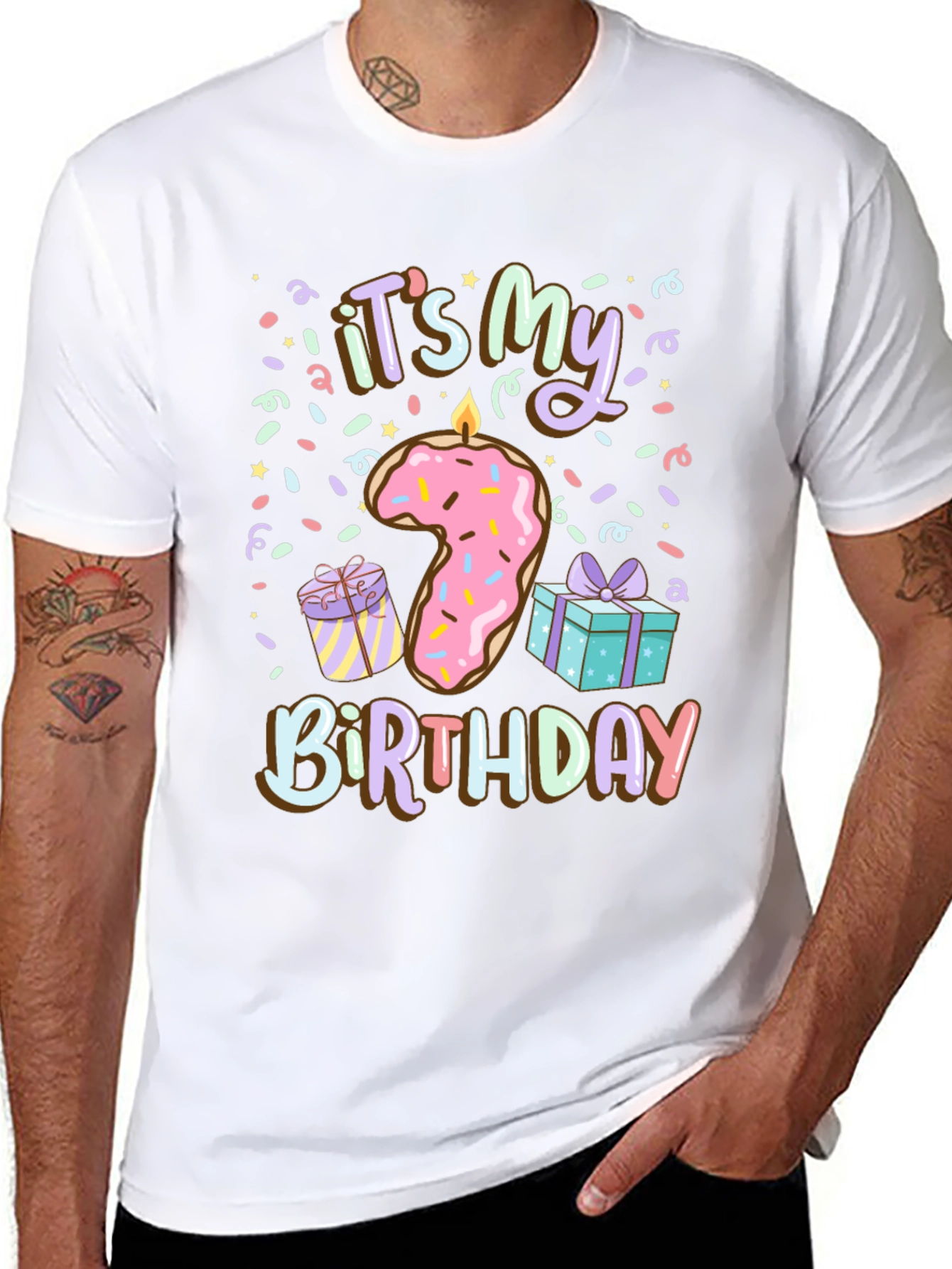 Its My Birthday Number 7 T-Shirt