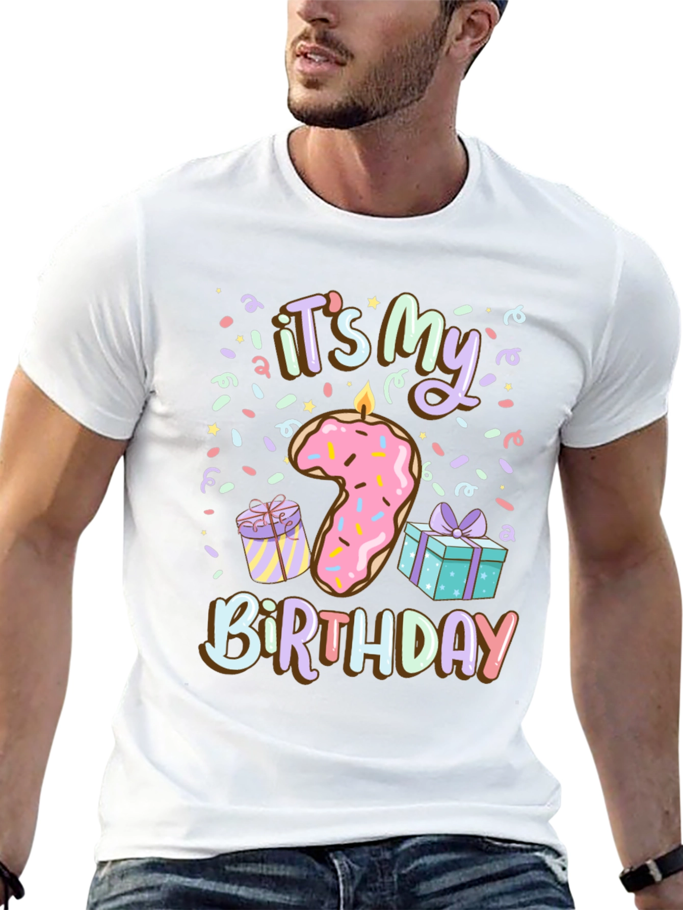 Its My Birthday Number 7 T-Shirt