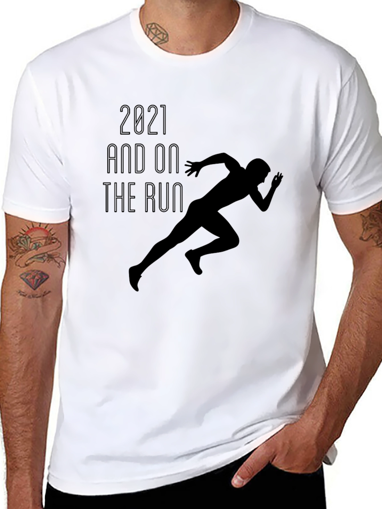 2021 and On the Run Graphic T-Shirt