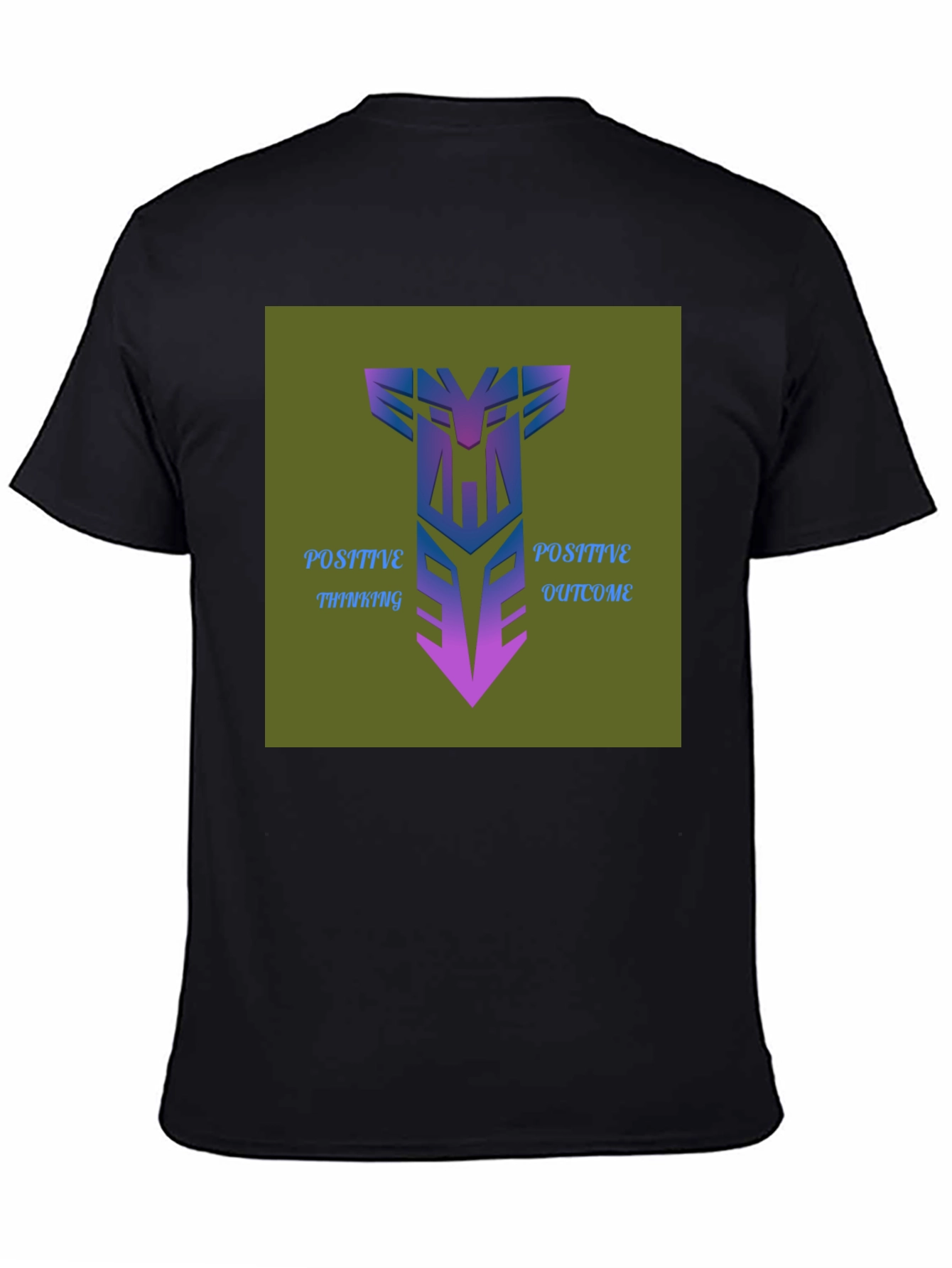 Positive Thinking Outcome Graphic Tee