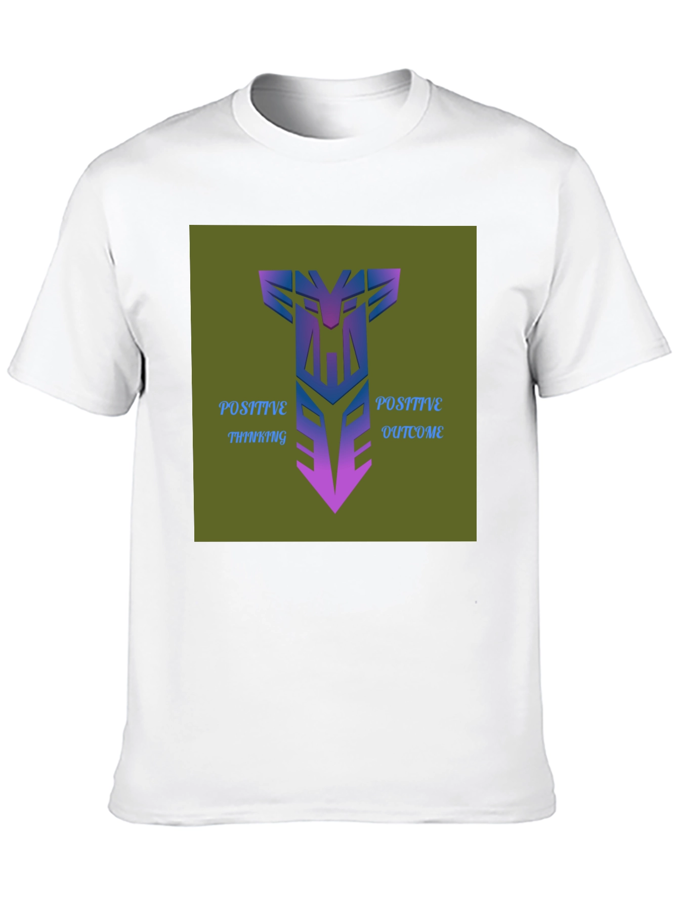 Positive Thinking Outcome Graphic Tee