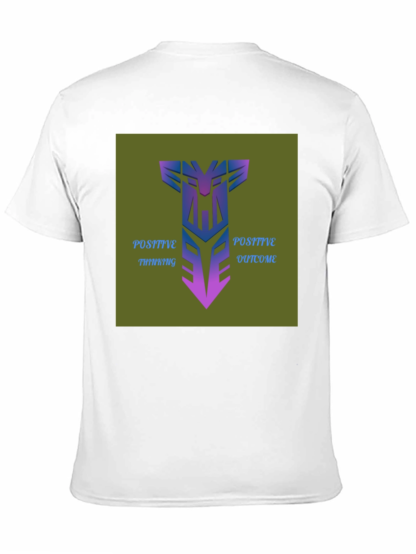 Positive Thinking Outcome Graphic Tee