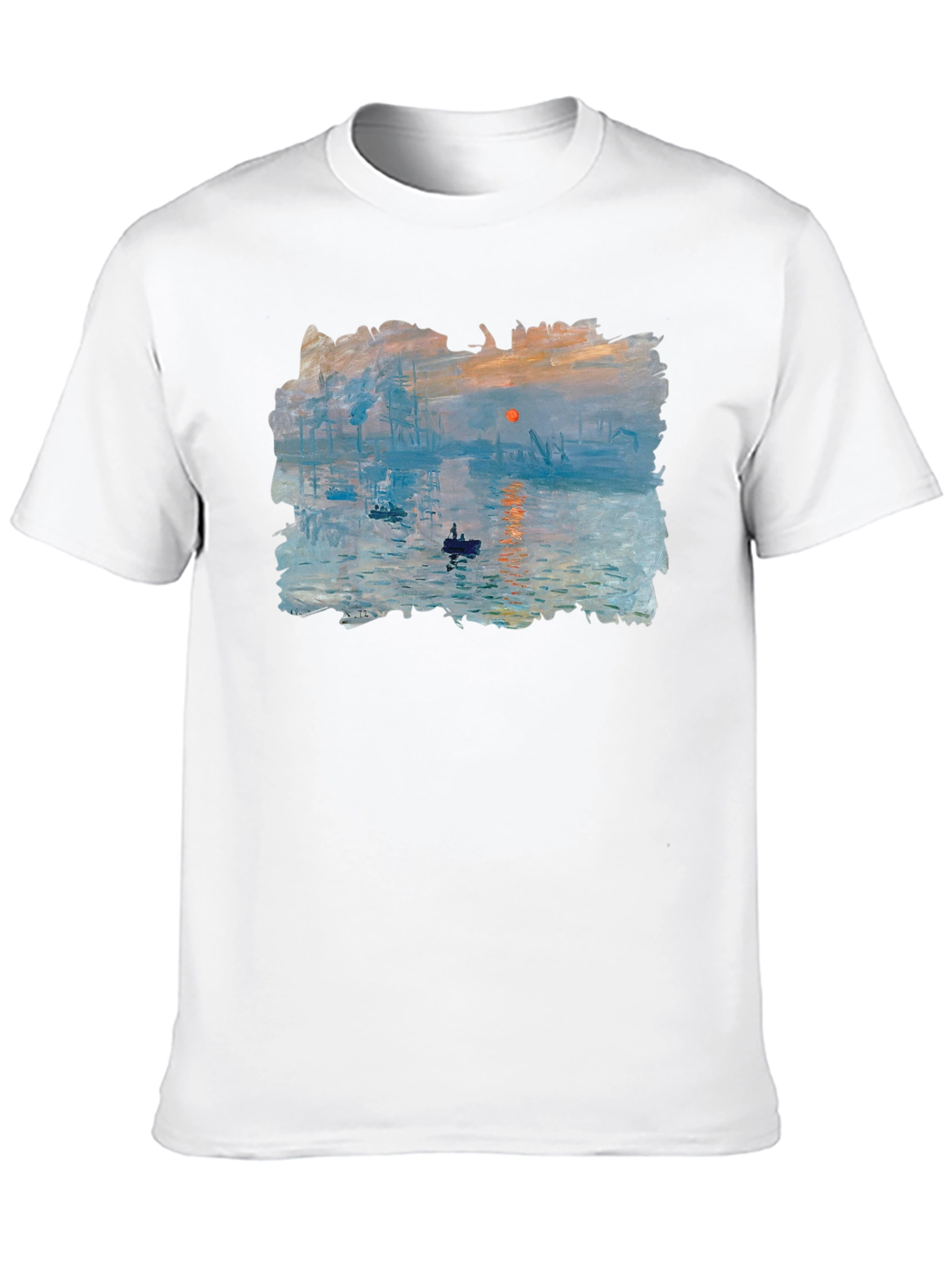Impression Sunrise T-Shirt: Claude Monet Art Tee