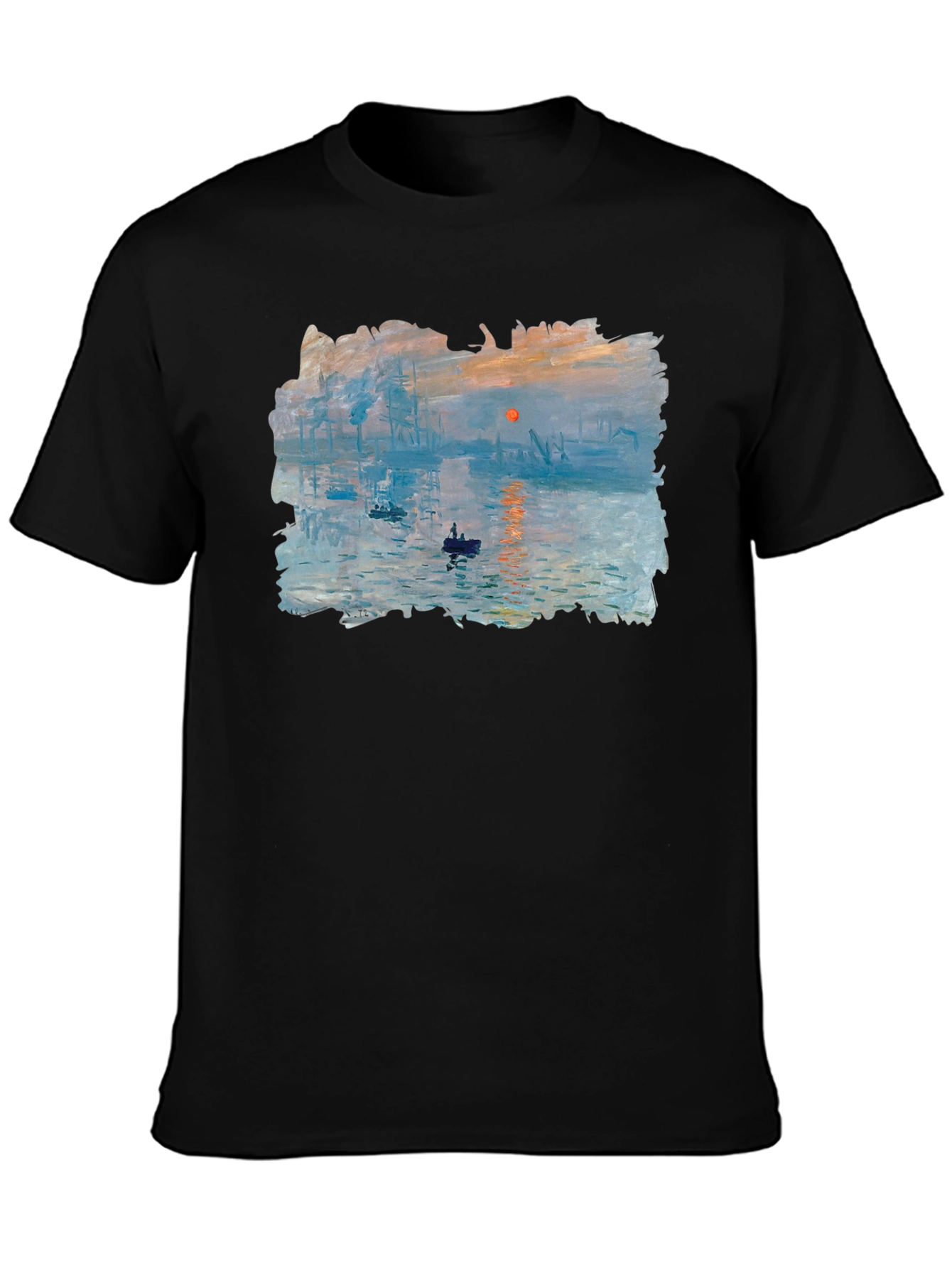 Impression Sunrise T-Shirt: Claude Monet Art Tee