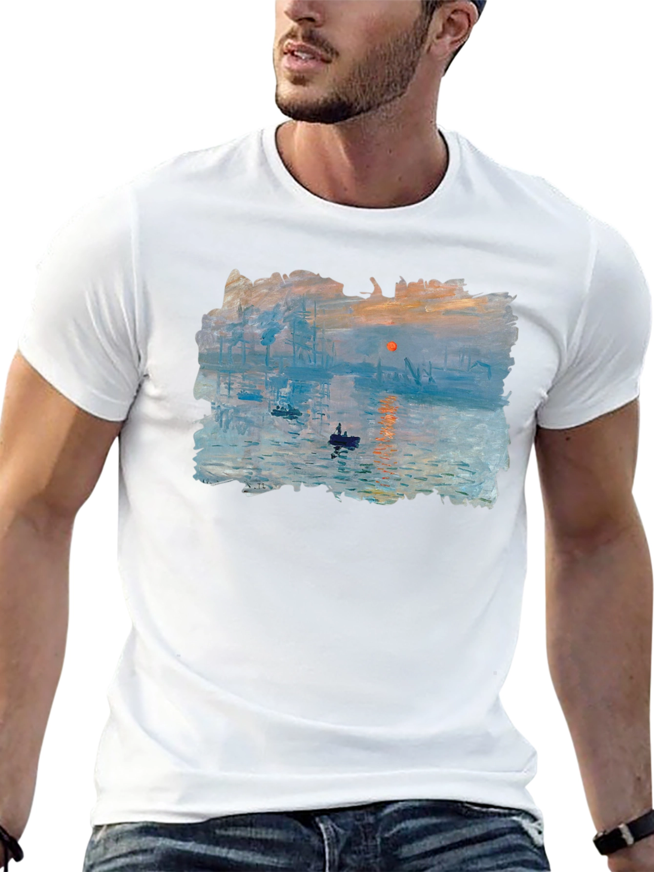 Impression Sunrise T-Shirt: Claude Monet Art Tee