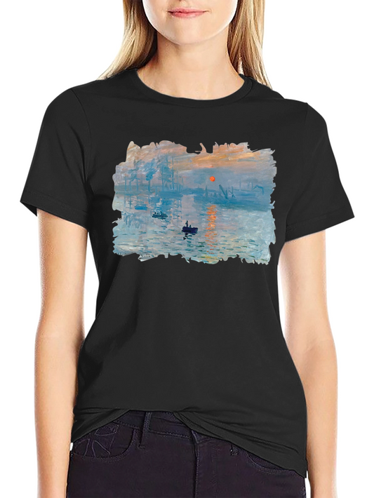 Impression Sunrise T-Shirt: Claude Monet Art Tee