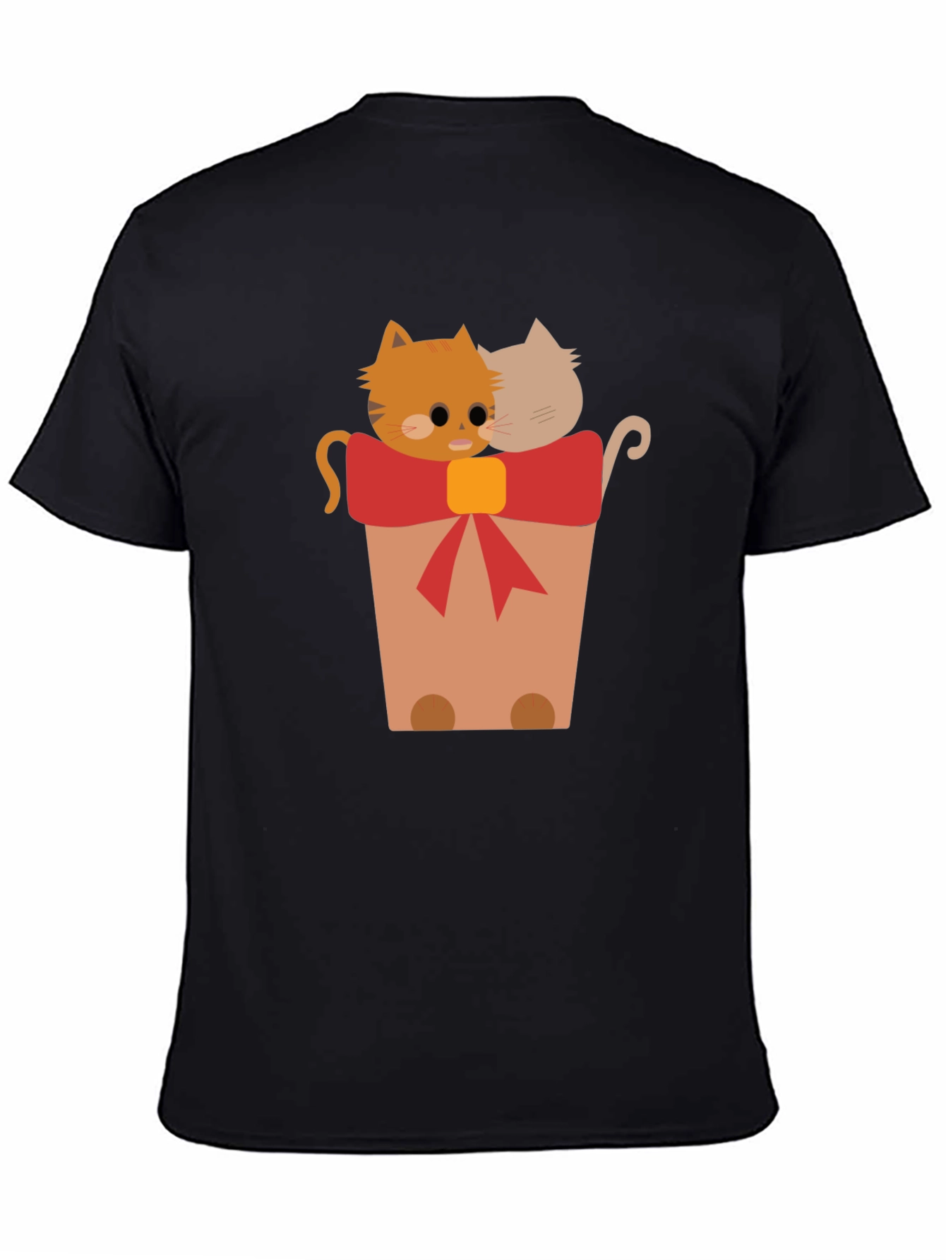Cute Cats in a Pot Graphic T-Shirt