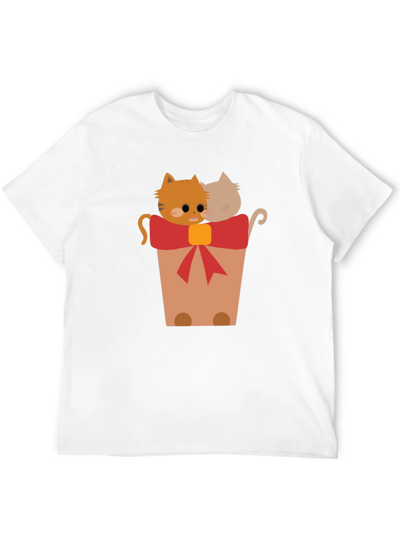 Cute Cats in a Pot Graphic T-Shirt