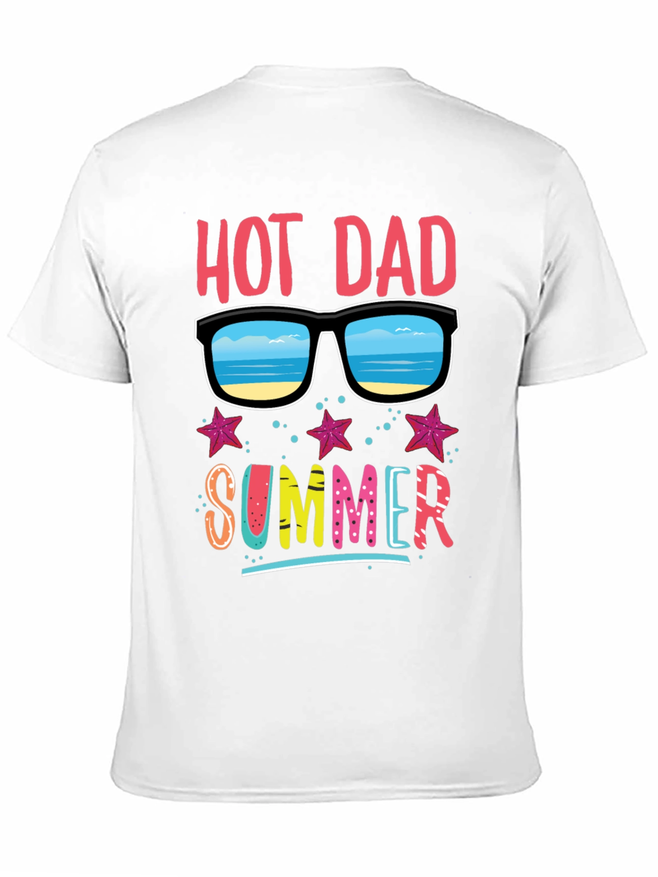 Hot Dad Summer Graphic T-Shirt