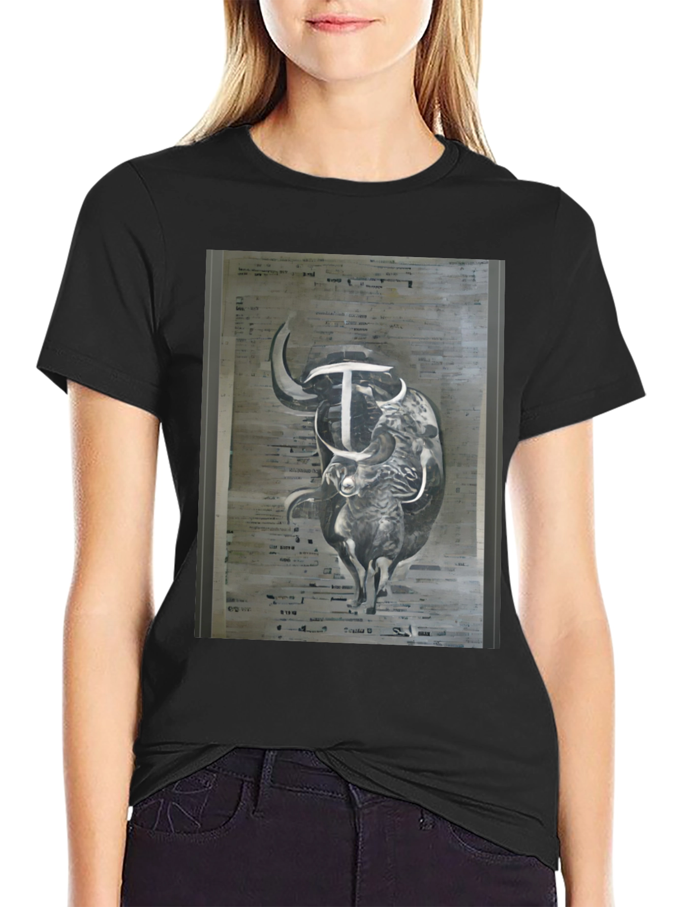 Bull Graphic Tee - Urban Style