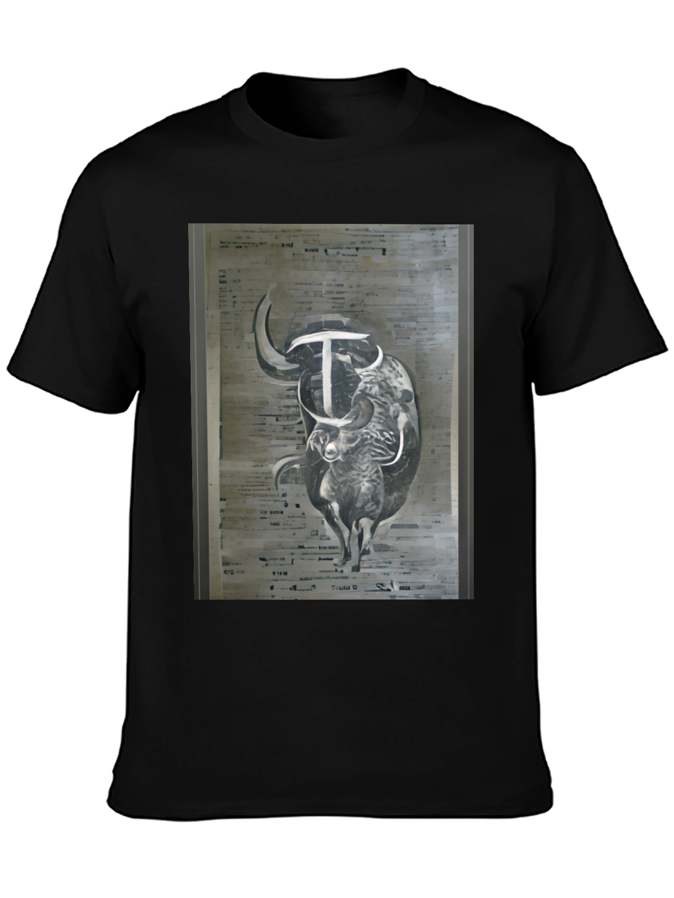 Bull Graphic Tee - Urban Style