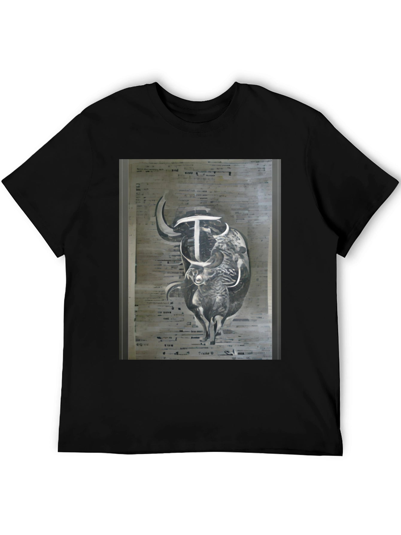 Bull Graphic Tee - Urban Style