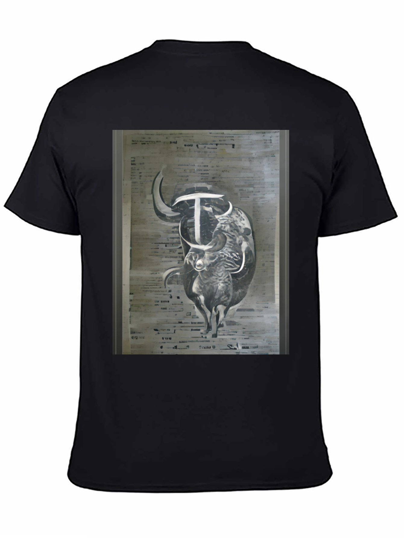 Bull Graphic Tee - Urban Style