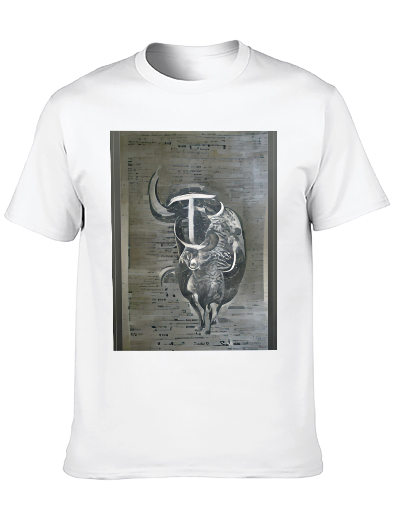 Bull Graphic Tee - Urban Style