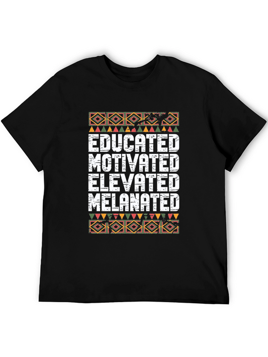 Educated Melanin T-Shirt - Black Pride