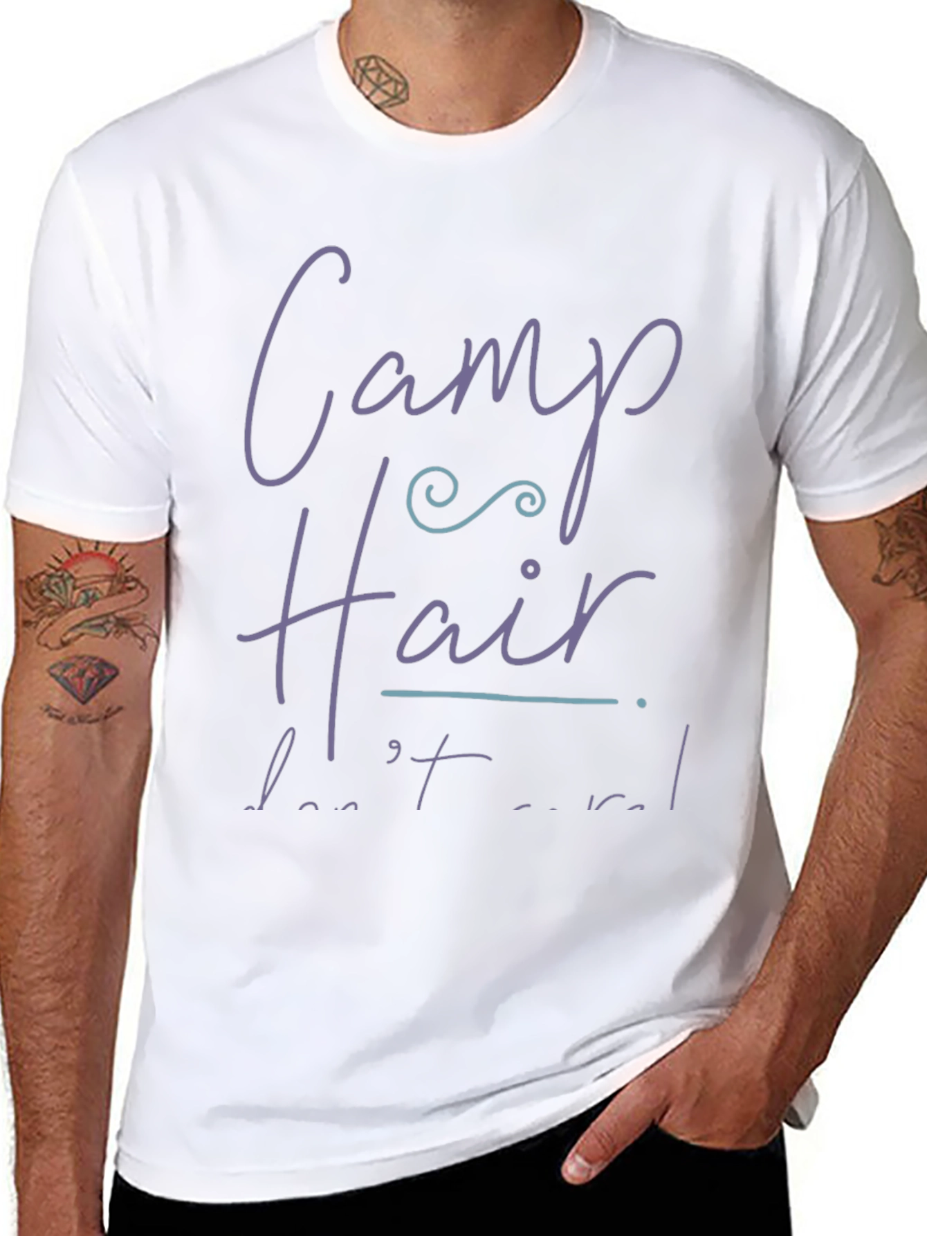 Camp Hair Dont Care T-Shirt