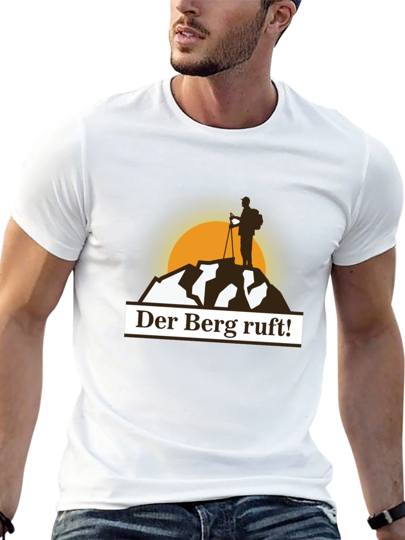 Der Berg Ruft T-Shirt - Hiking & Adventure Tee