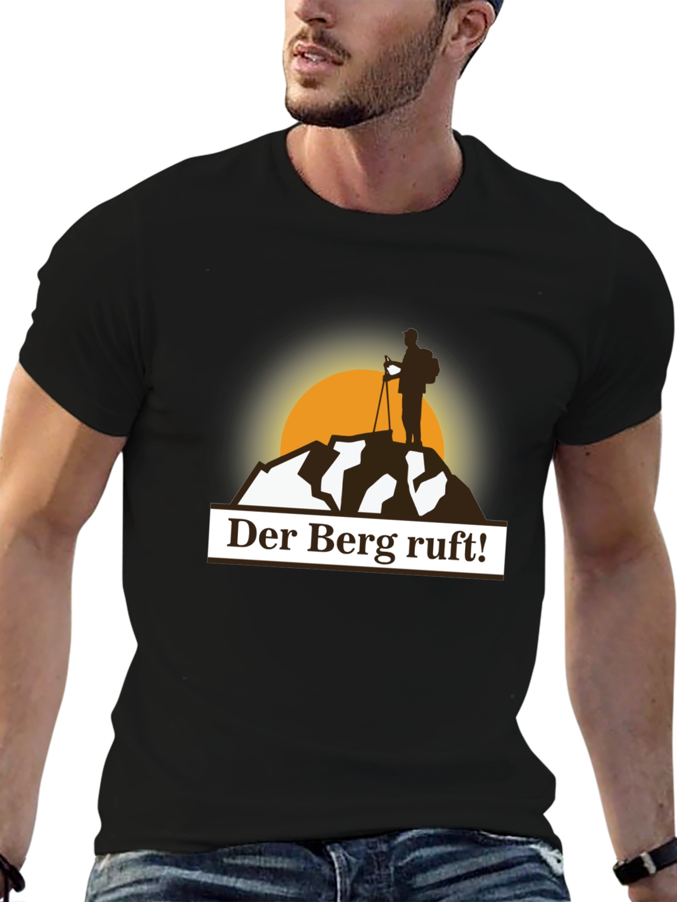 Der Berg Ruft T-Shirt - Hiking & Adventure Tee