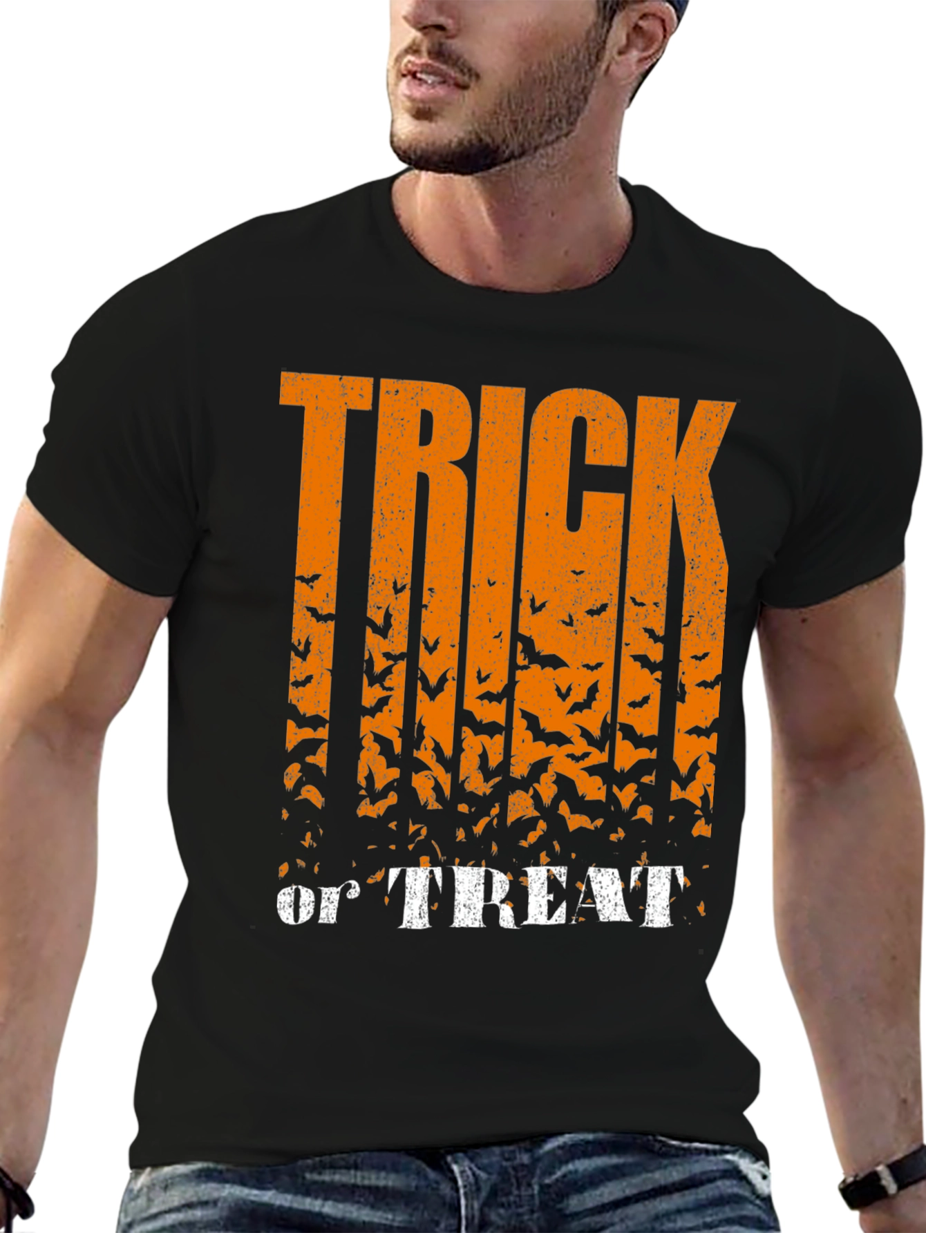 Halloween Trick or Treat Bat T-Shirt