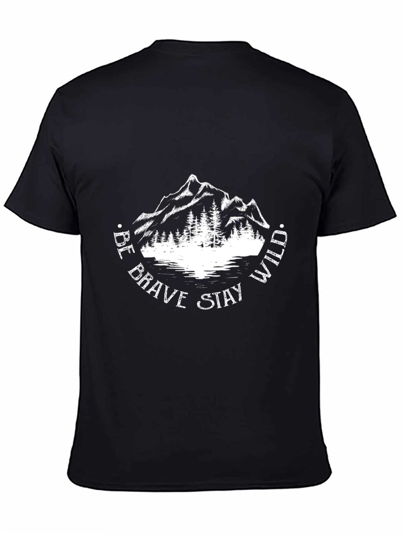 Be Brave Stay Wild Graphic T-Shirt
