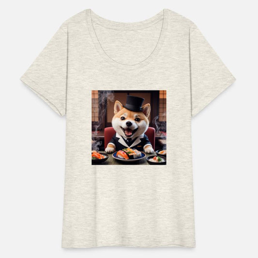 A adorable Shiba Inu s head