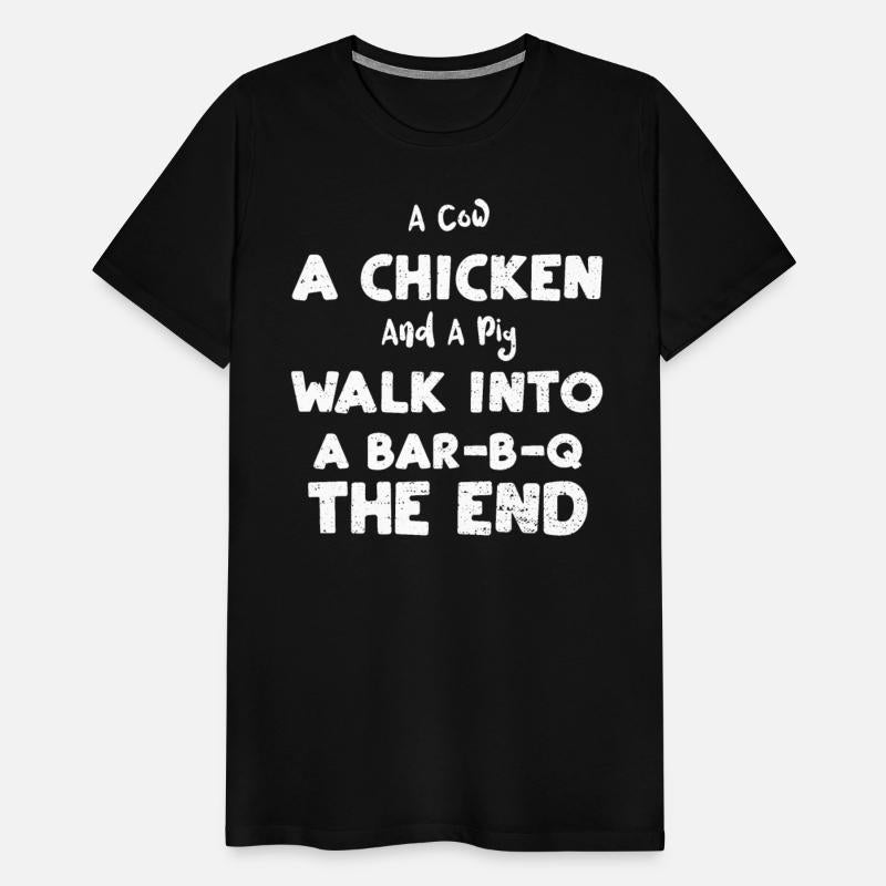 A Cow A Chicken And A Pig Walk I...