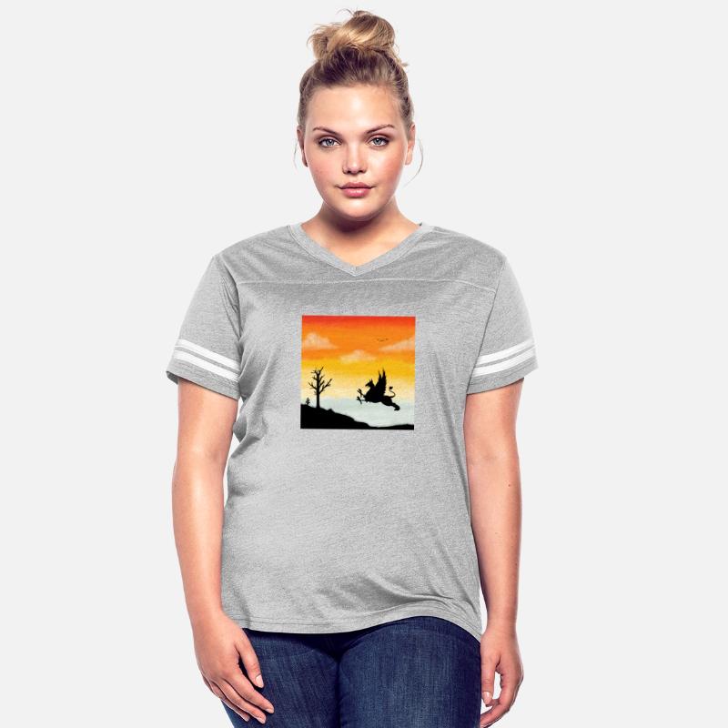 A griffin in the desert sunset