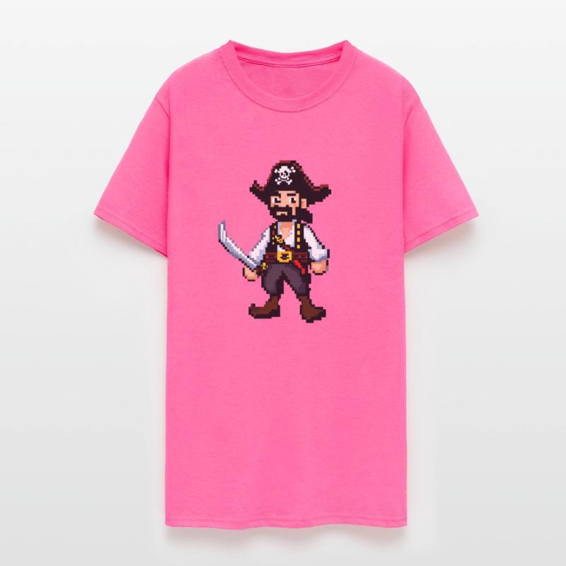 A pixel art of a Pirate