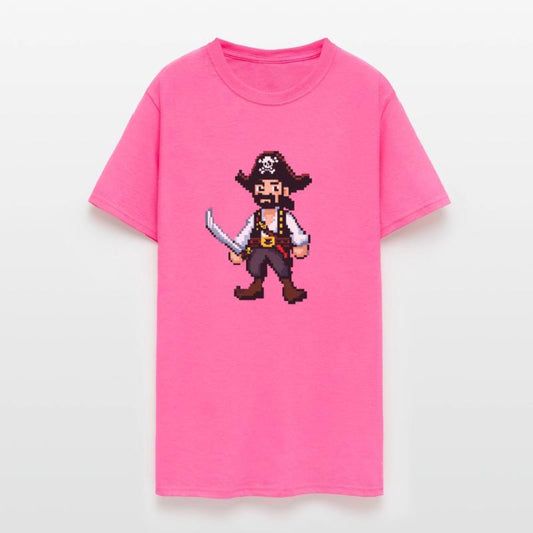 A pixel art of a Pirate