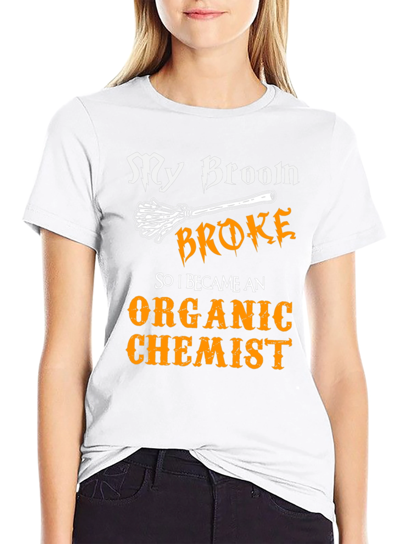 My Broom Broke Organic Chemist T-Shirt