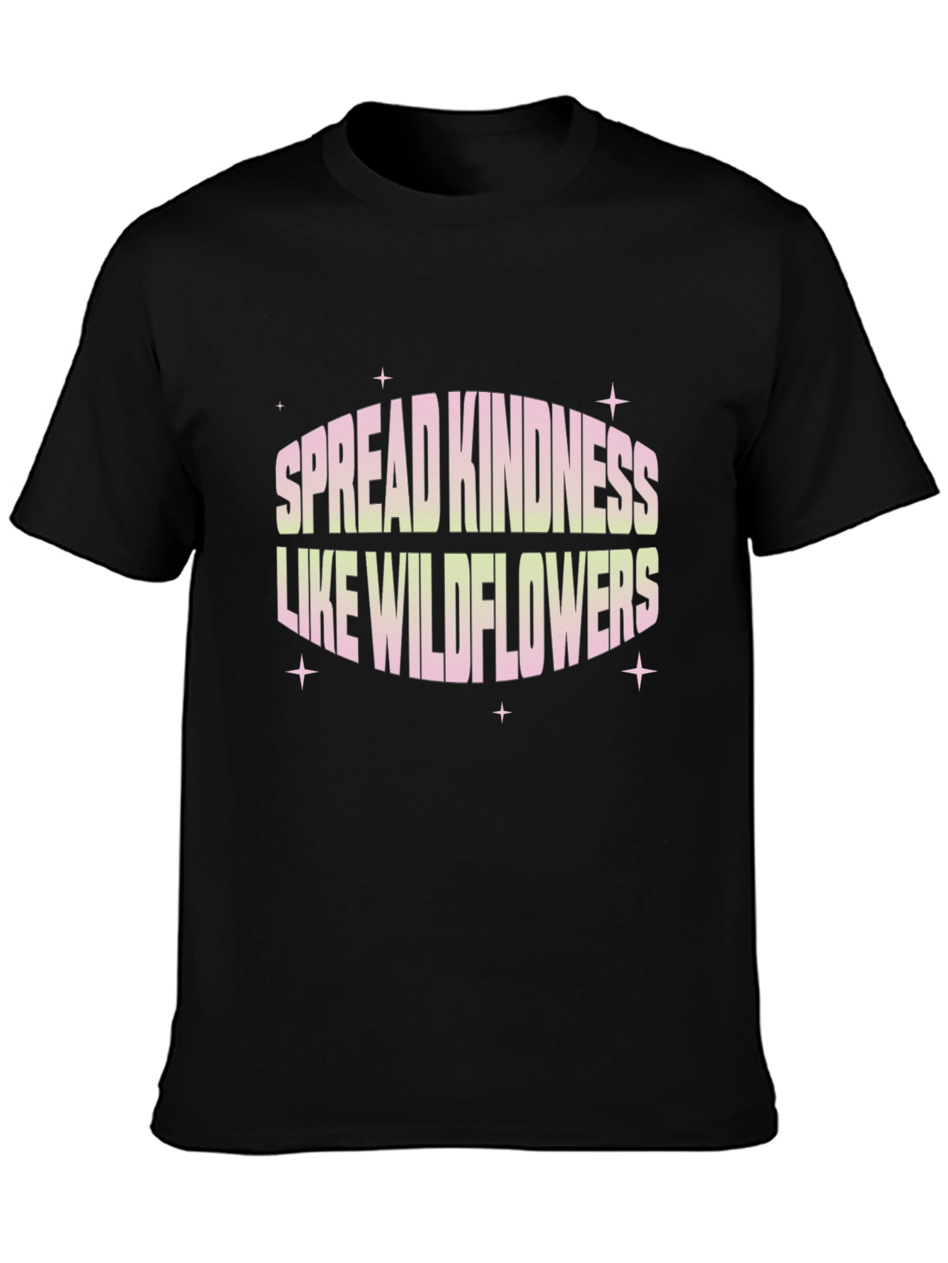 Spread Kindness Wildflowers Graphic Tee