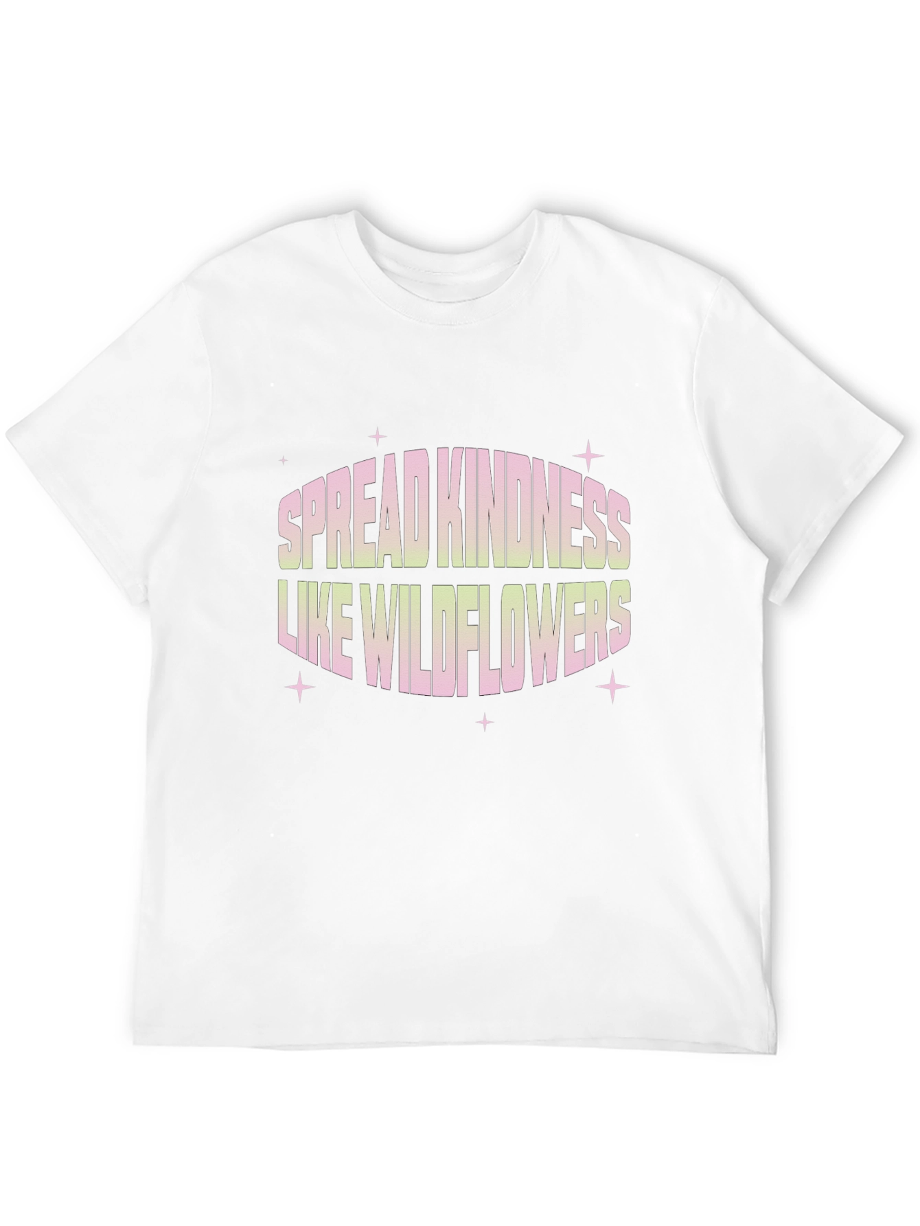 Spread Kindness Wildflowers Graphic Tee