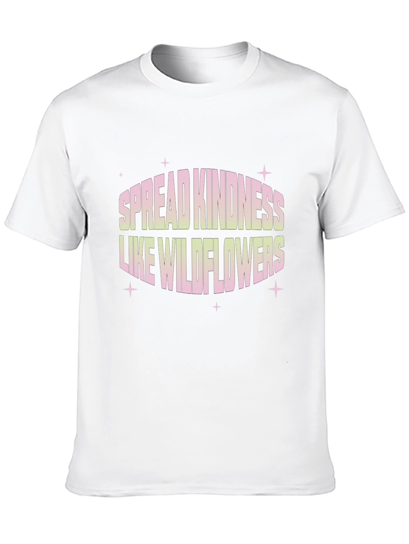Spread Kindness Wildflowers Graphic Tee