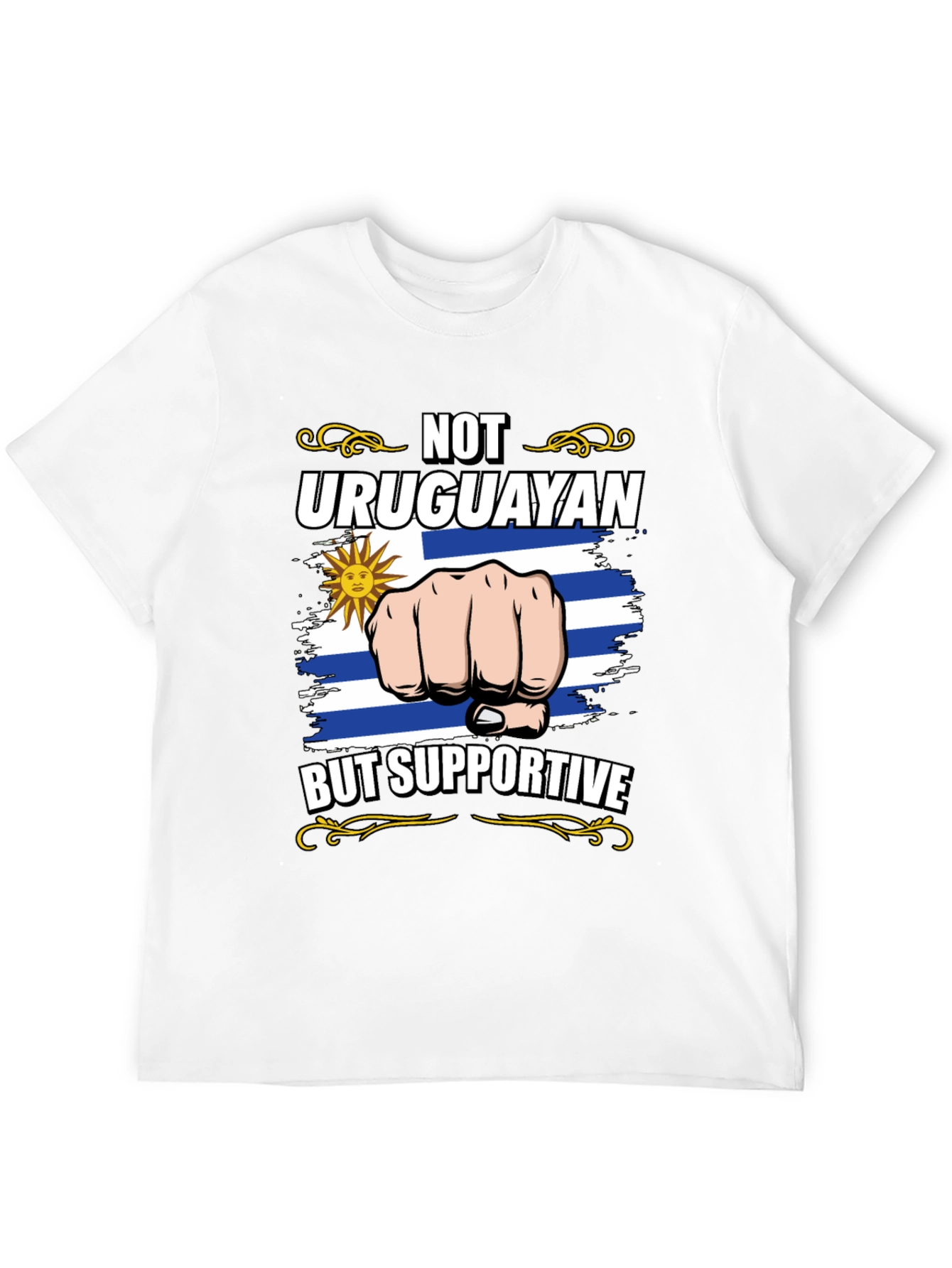 Uruguay Supporter Graphic Tee