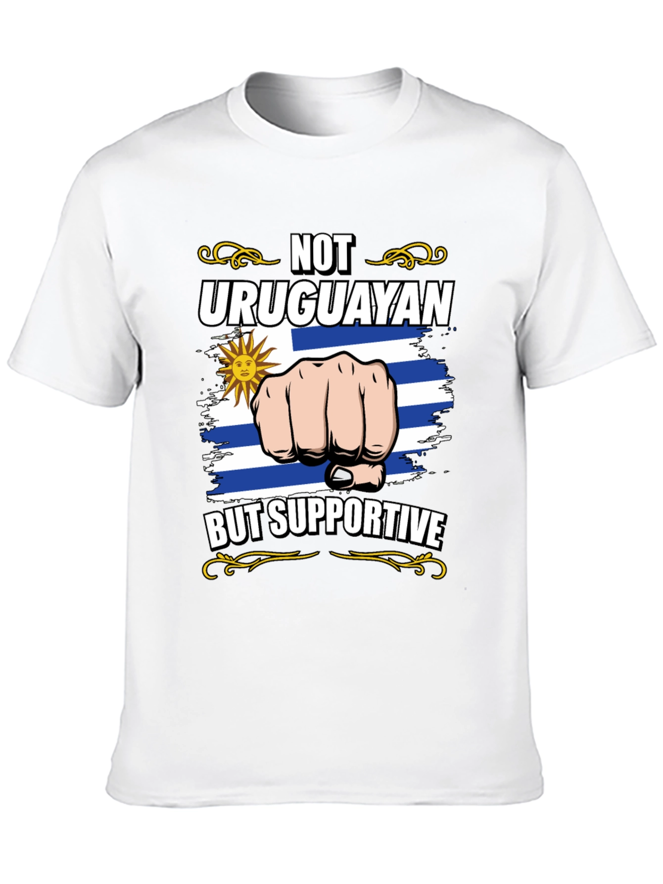 Uruguay Supporter Graphic Tee
