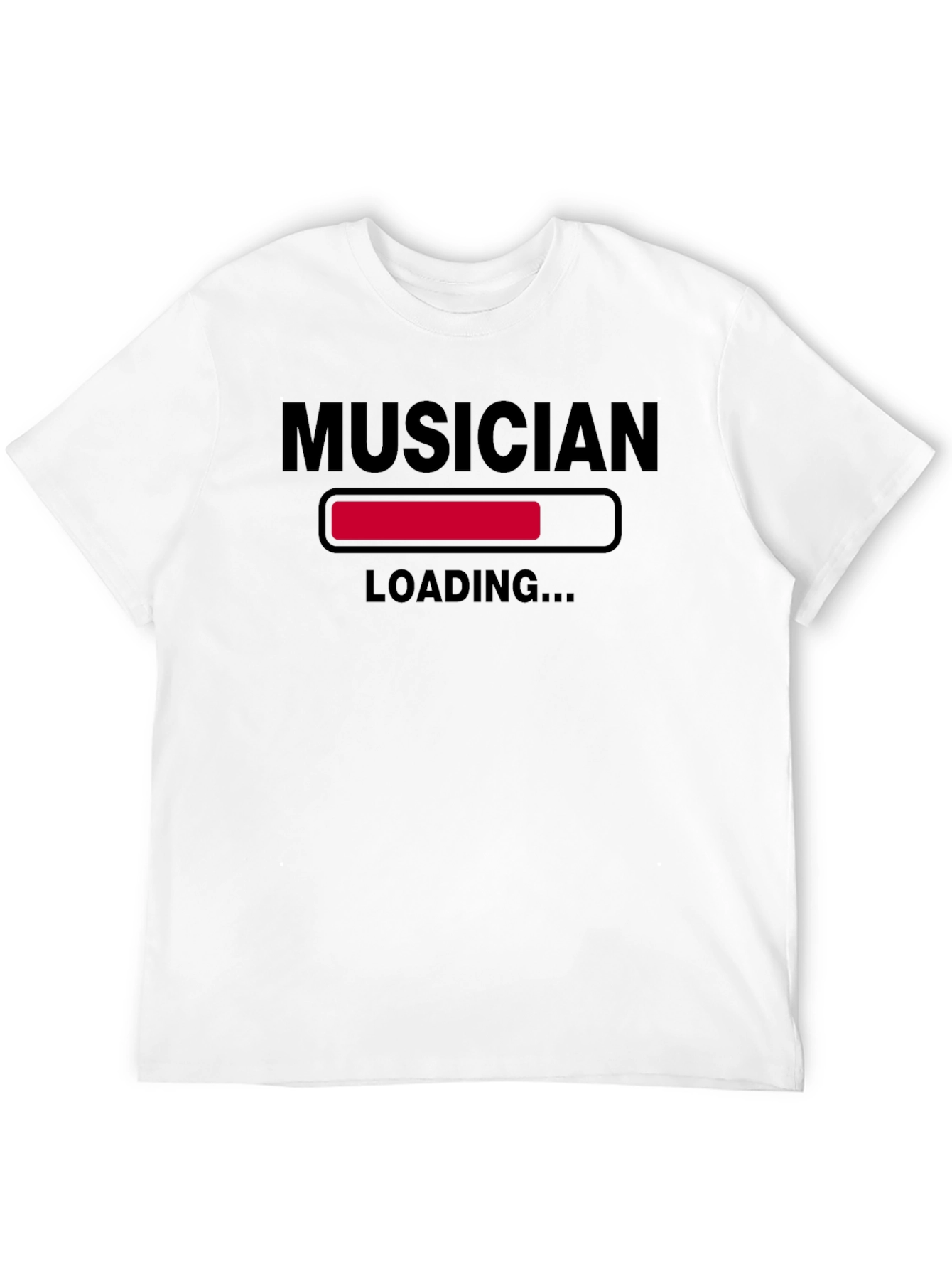 Musician Loading Funny Graphic T-Shirt