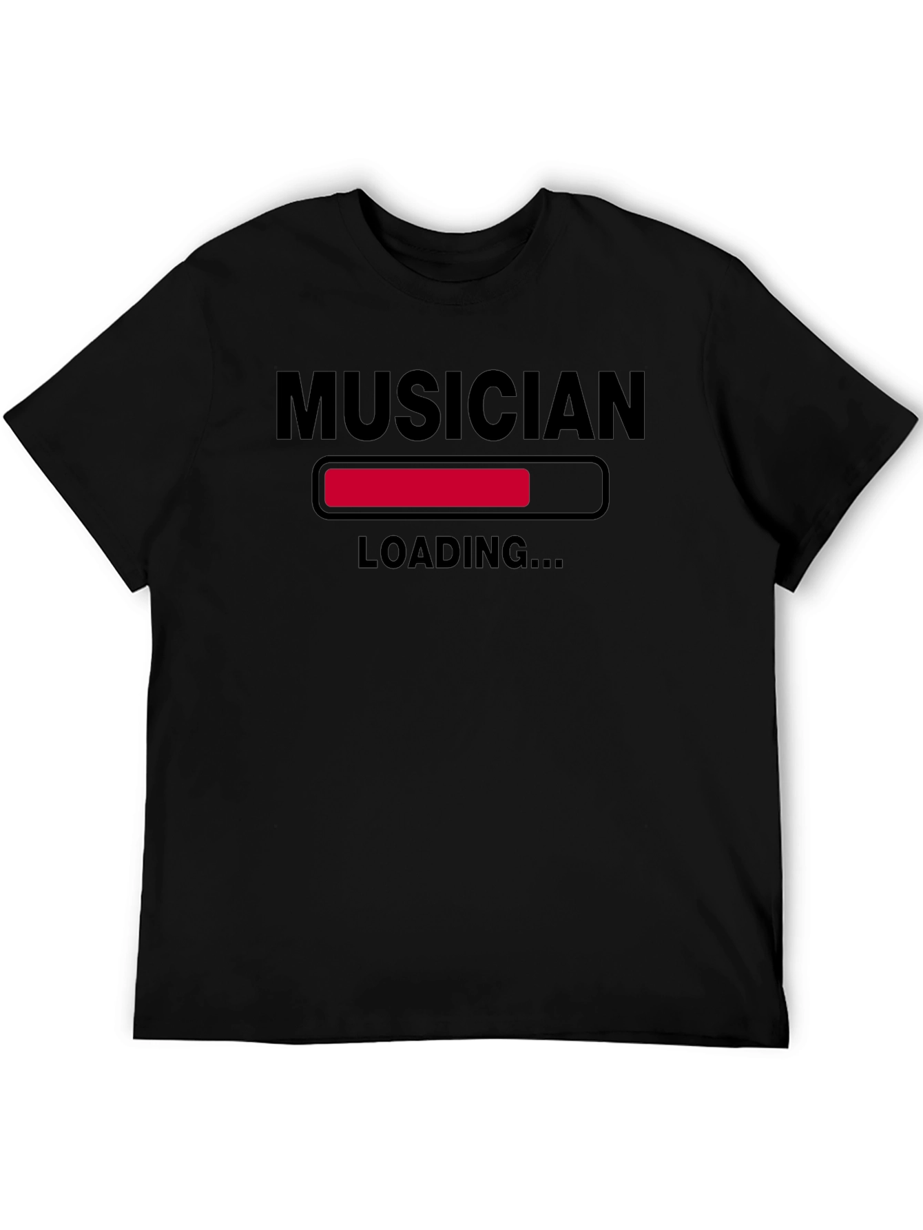 Musician Loading Funny Graphic T-Shirt